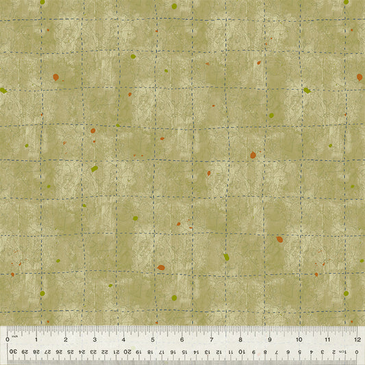 Sketchbook 21 - Tic Tac Tag - Desert (Half Yard Cut) - by Marcia Derse with Windham Fabrics