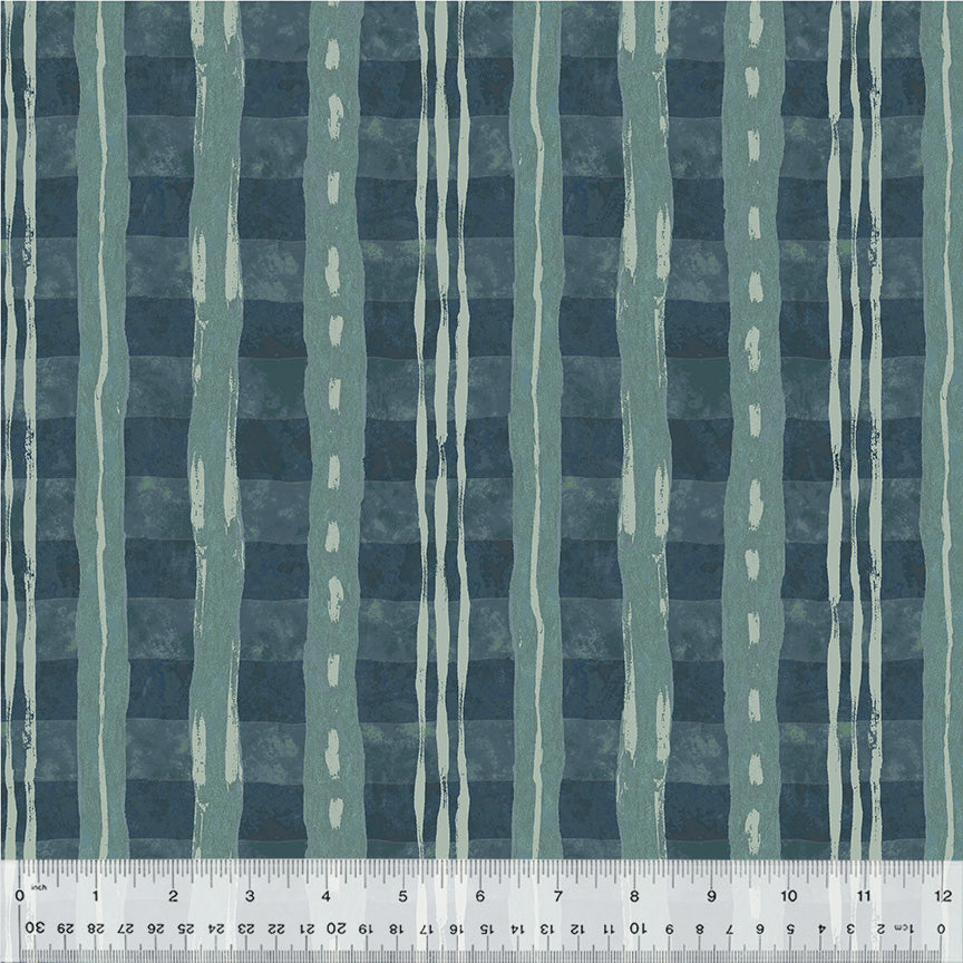 Sketchbook 21 - Ribbons - Cloud Drift (Half Yard Cut) - by Marcia Derse with Windham Fabrics