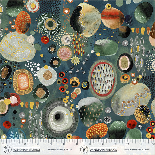 Flora & Form - Labradorite Minky - by Essoldo Design for Windham Fabrics