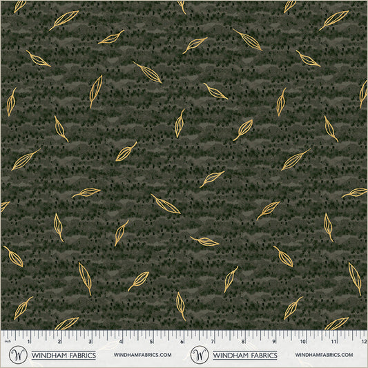 Flora & Form - Phthalo Green - 54783DM-4 by Essoldo Design for Windham Fabrics