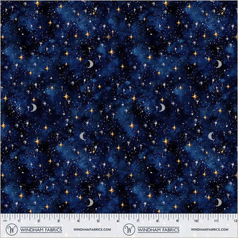 Dragon Kingdom - Stardust - by Whistler Studios with Windham Fabrics