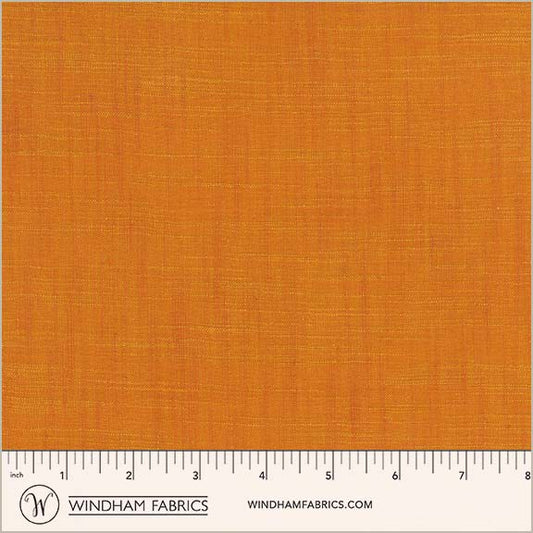 Carrot Cake 54870-13 from Handloom by Tara Faughnan for Windham Fabrics, yarn-dyed woven cotton