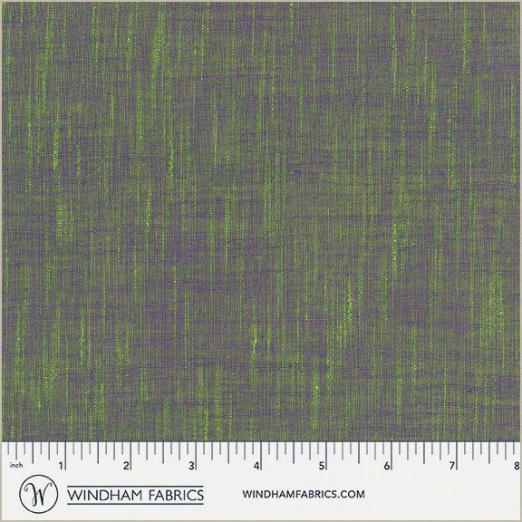 Grape Leaves 54870-20 from Handloom by Tara Faughnan for Windham Fabrics, yarn-dyed woven cotton