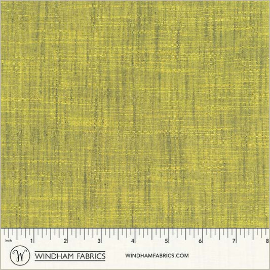 Sprout 54870-25 from Handloom by Tara Faughnan for Windham Fabrics, yarn-dyed woven cotton