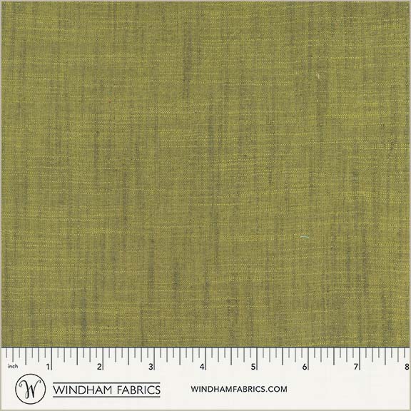 Olive Branch 54870-26 from Handloom by Tara Faughnan for Windham Fabrics, yarn-dyed woven cotton