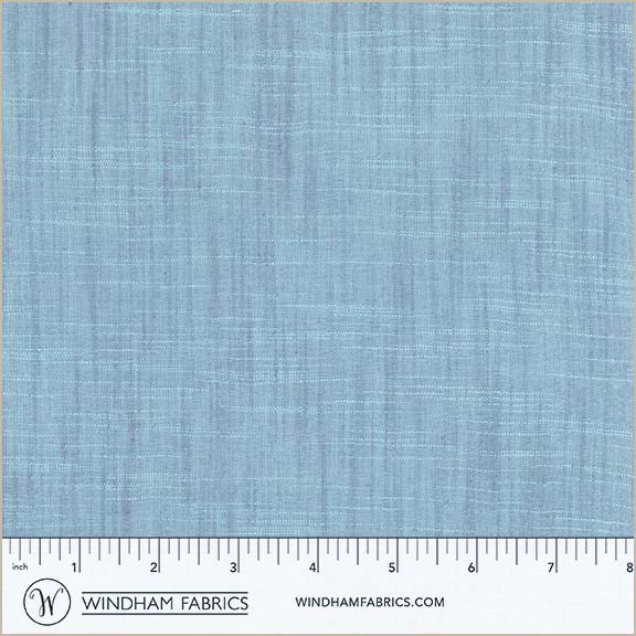 Peri Blue 54870-38 from Handloom by Tara Faughnan for Windham Fabrics, yarn-dyed woven cotton