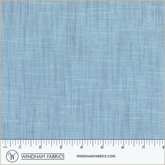 Peri Blue 54870-38 from Handloom by Tara Faughnan for Windham Fabrics, yarn-dyed woven cotton