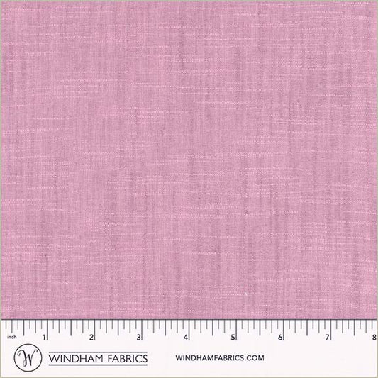 Orchid 54870-44 from Handloom by Tara Faughnan for Windham Fabrics, yarn-dyed woven cotton
