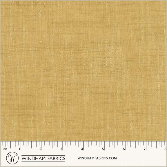 Camel 54870-51 from Handloom by Tara Faughnan for Windham Fabrics, yarn-dyed woven cotton