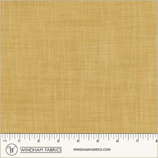 Camel 54870-51 from Handloom by Tara Faughnan for Windham Fabrics, yarn-dyed woven cotton