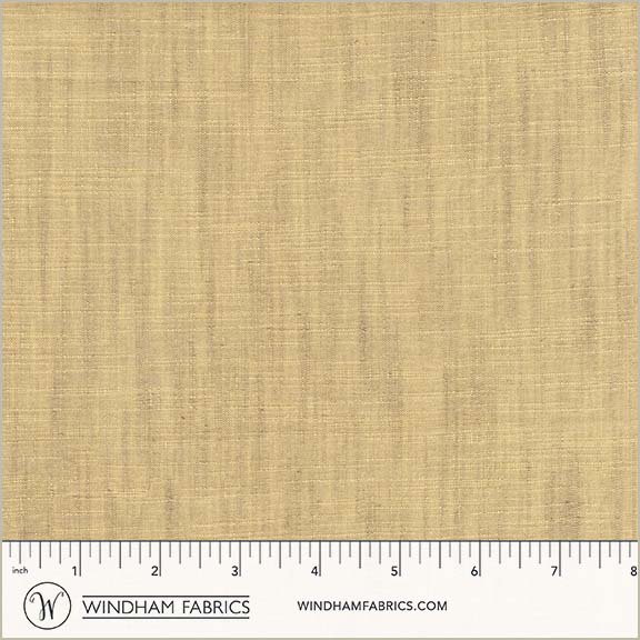 Khaki 54870-56 from Handloom by Tara Faughnan for Windham Fabrics, yarn-dyed woven cotton