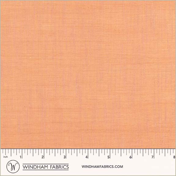 Peachy Keen 54870-9 from Handloom by Tara Faughnan for Windham Fabrics, yarn-dyed woven cotton