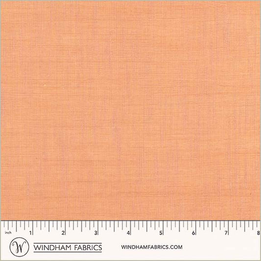 Peachy Keen 54870-9 from Handloom by Tara Faughnan for Windham Fabrics, yarn-dyed woven cotton