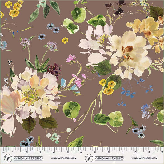 Bloomfield - Peony Garden Orchid - by Kelly Ventura with Windham Fabrics