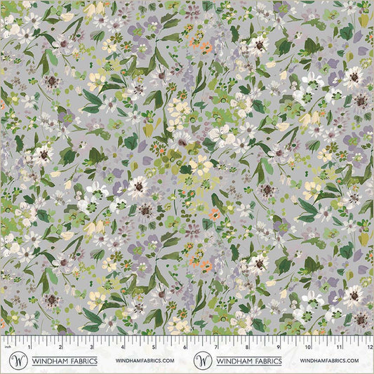 Bloomfield - Perennials Dew - by Kelly Ventura with Windham Fabrics