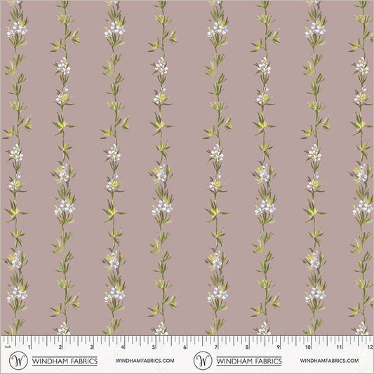 Bloomfield - Climbing Vines Lavender - by Kelly Ventura with Windham Fabrics