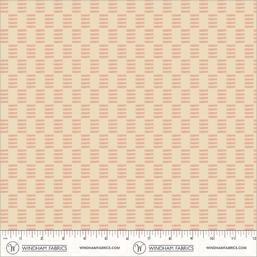 Bloomfield - Stacked Blush - by Kelly Ventura with Windham Fabrics