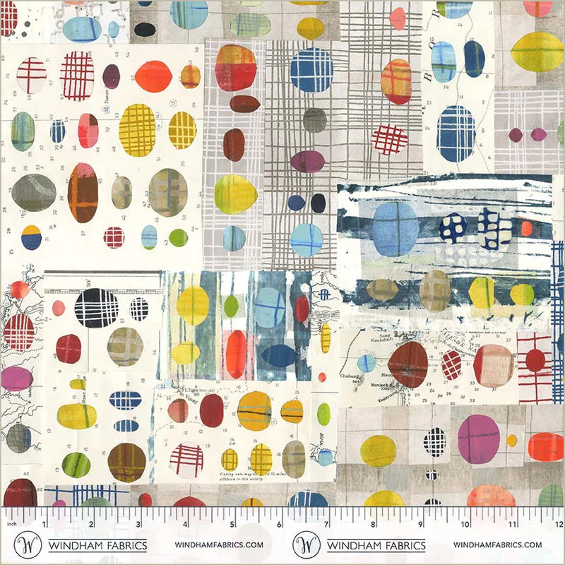 The Plaid One - Peek-A-Coo Plaid - by Marcia Derse with Windham Fabrics