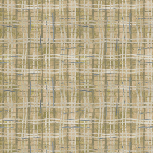 The Plaid One - Porch Screen Plaid in Dusty - by Marcia Derse with Windham Fabrics