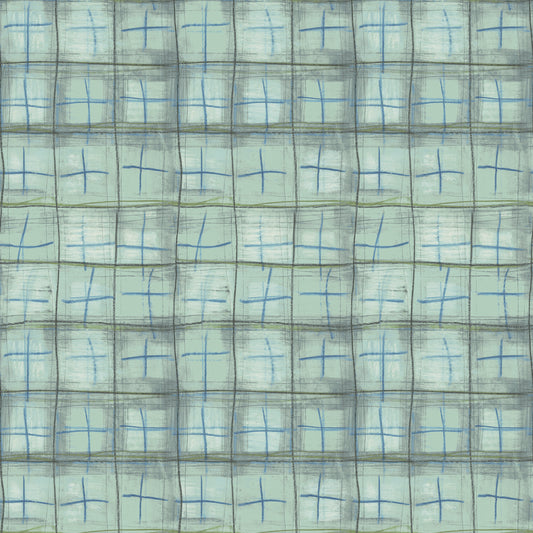 The Plaid One - Lakeside Plaid - by Marcia Derse with Windham Fabrics