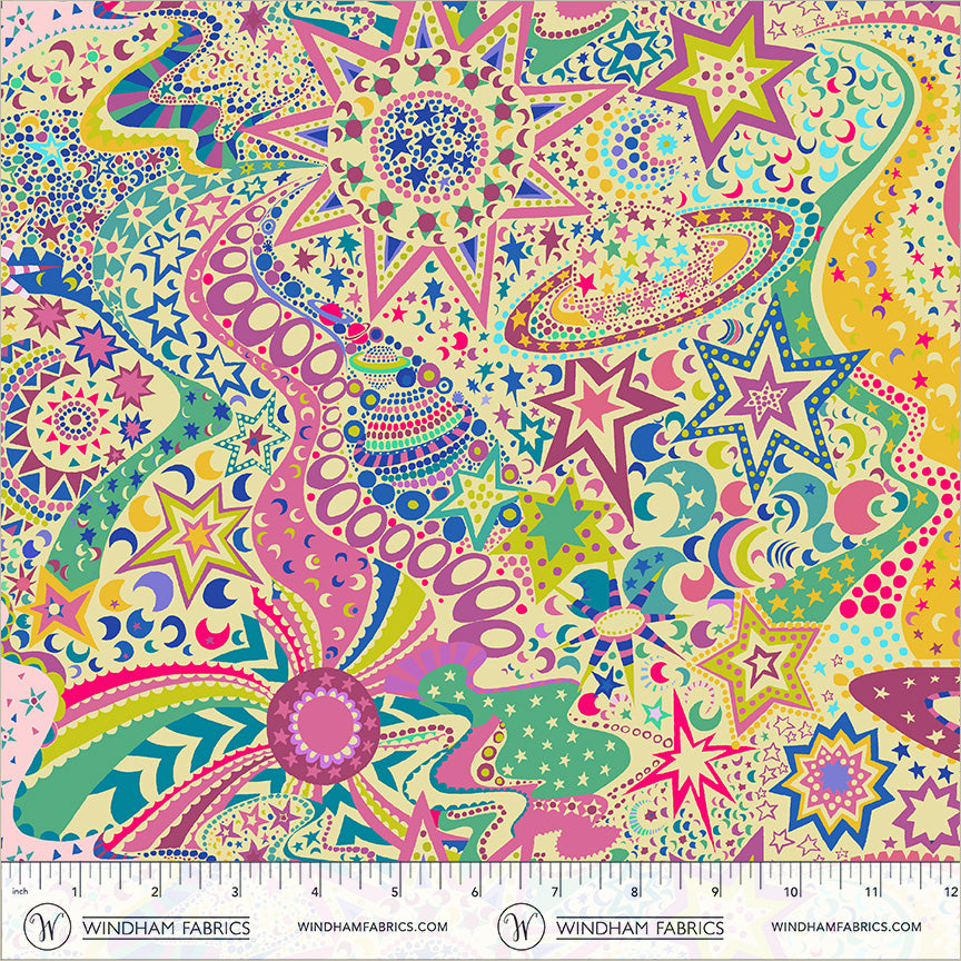 Interstellar in Starlight from Cosmos by Sally Kelly for Windham Fabrics