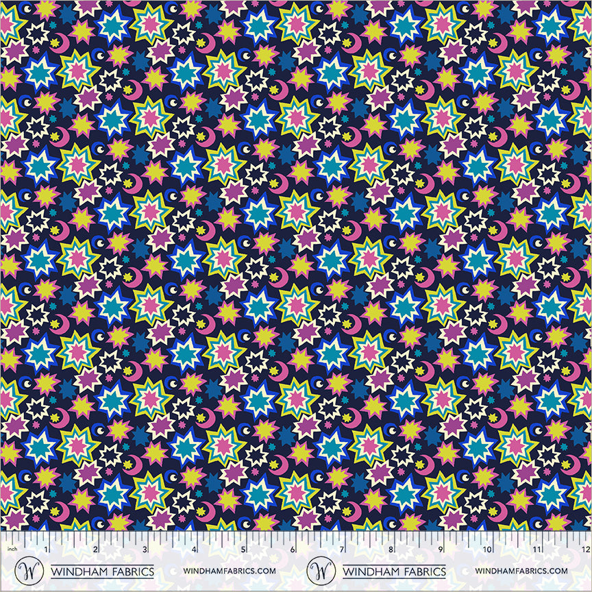 Stardust in Deep Space from Cosmos by Sally Kelly for Windham Fabrics
