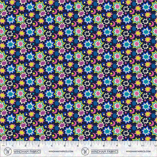 Stardust in Deep Space from Cosmos by Sally Kelly for Windham Fabrics