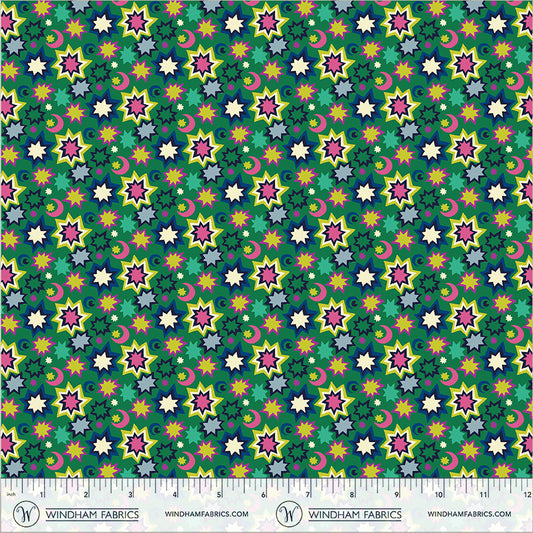 Stardust in Martian from Cosmos by Sally Kelly for Windham Fabrics