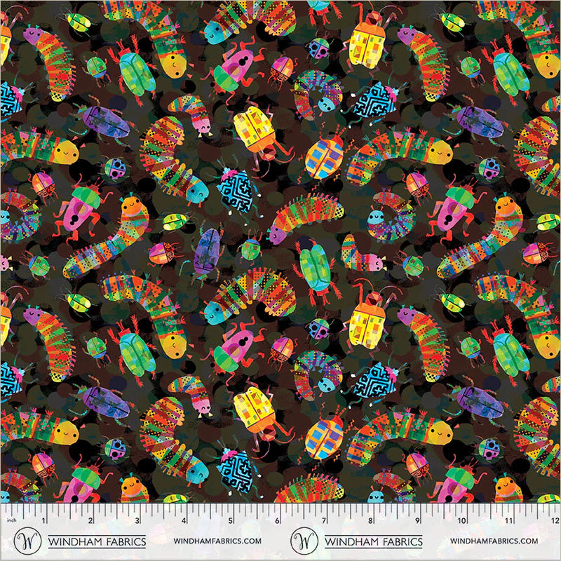 Animal Kingdom - Insect Collection - by Gareth Lucas with Windham Fabrics