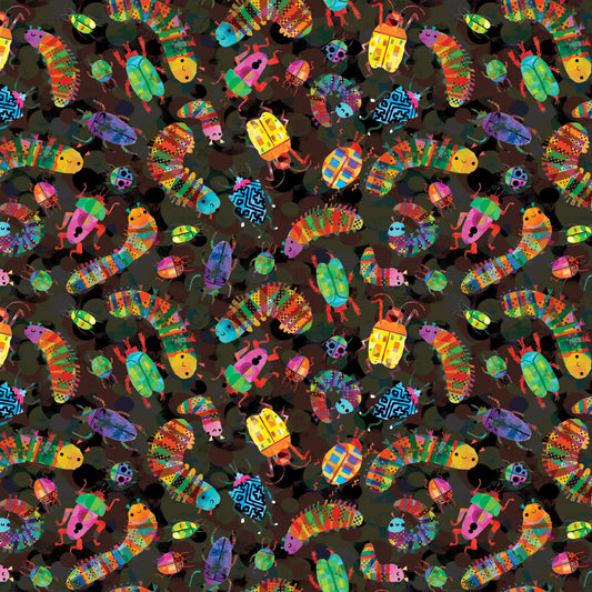 Animal Kingdom - Insect Collection - by Gareth Lucas with Windham Fabrics
