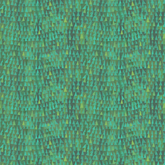 Mirage - Fragments in Sea Green - by Gareth Lucas with Windham Fabrics