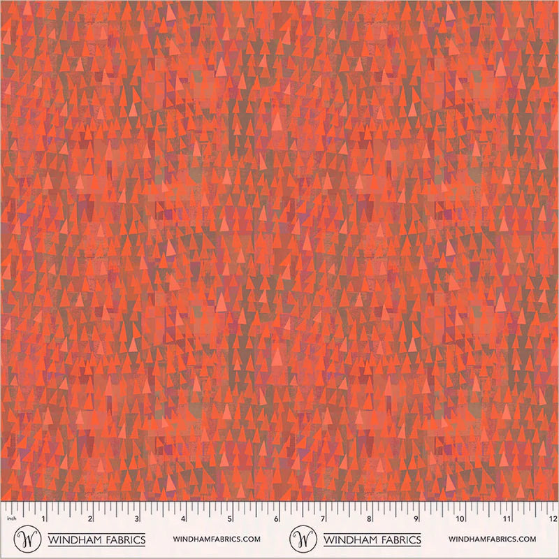 Mirage - Fragments in Scarlet - by Gareth Lucas with Windham Fabrics