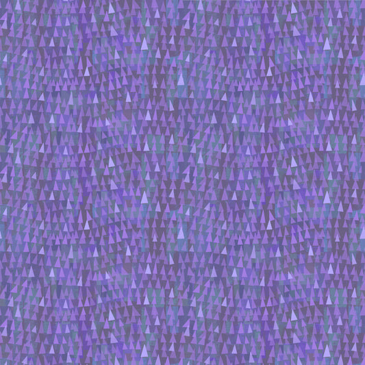 Mirage - Fragments in Violet - by Gareth Lucas with Windham Fabrics