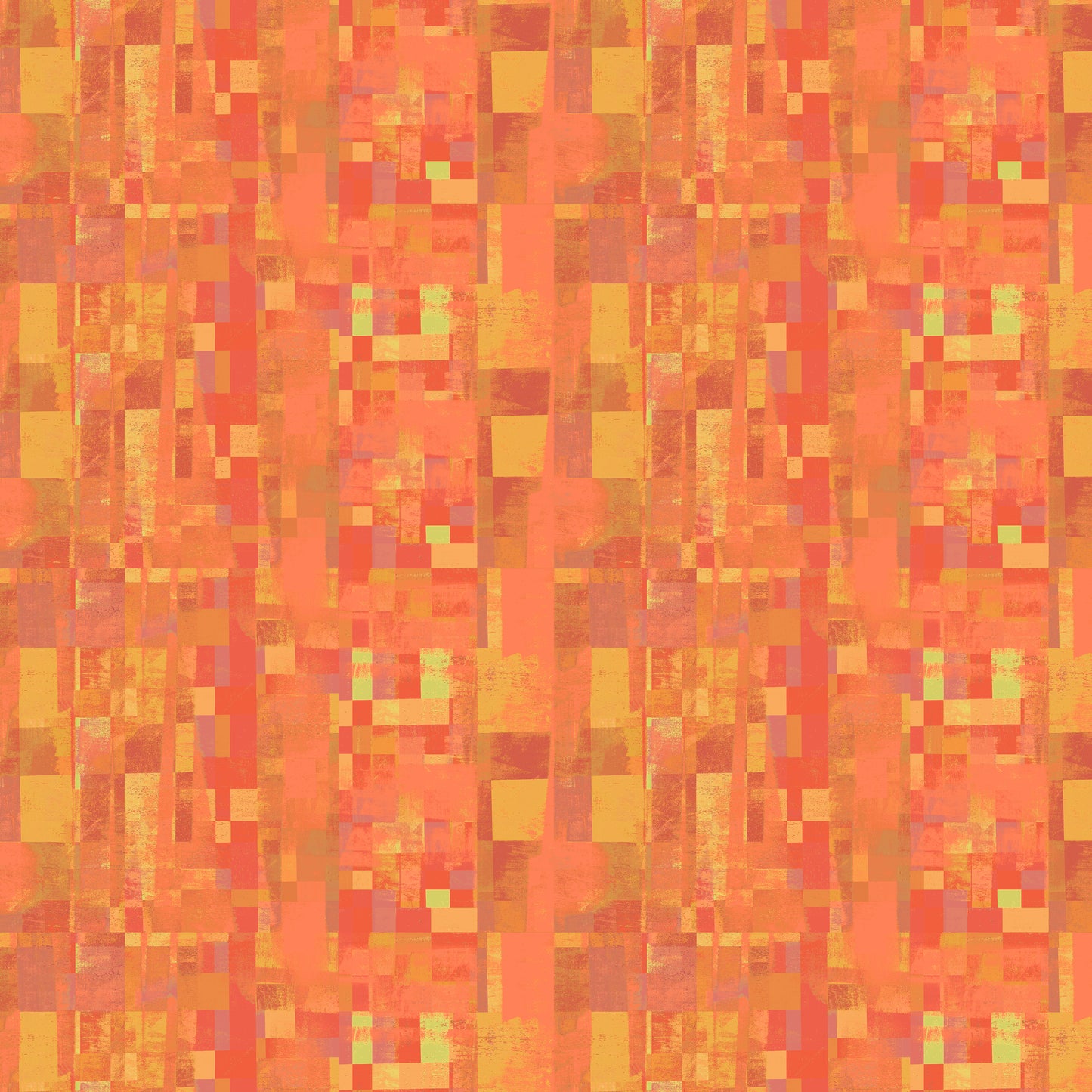 Mirage - Reflection in Red Orange - by Gareth Lucas with Windham Fabrics