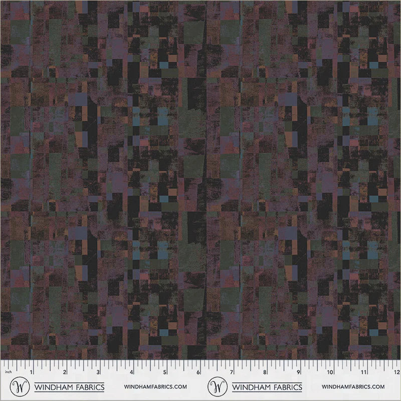 Mirage - Reflections in Licorice - by Gareth Lucas with Windham Fabrics