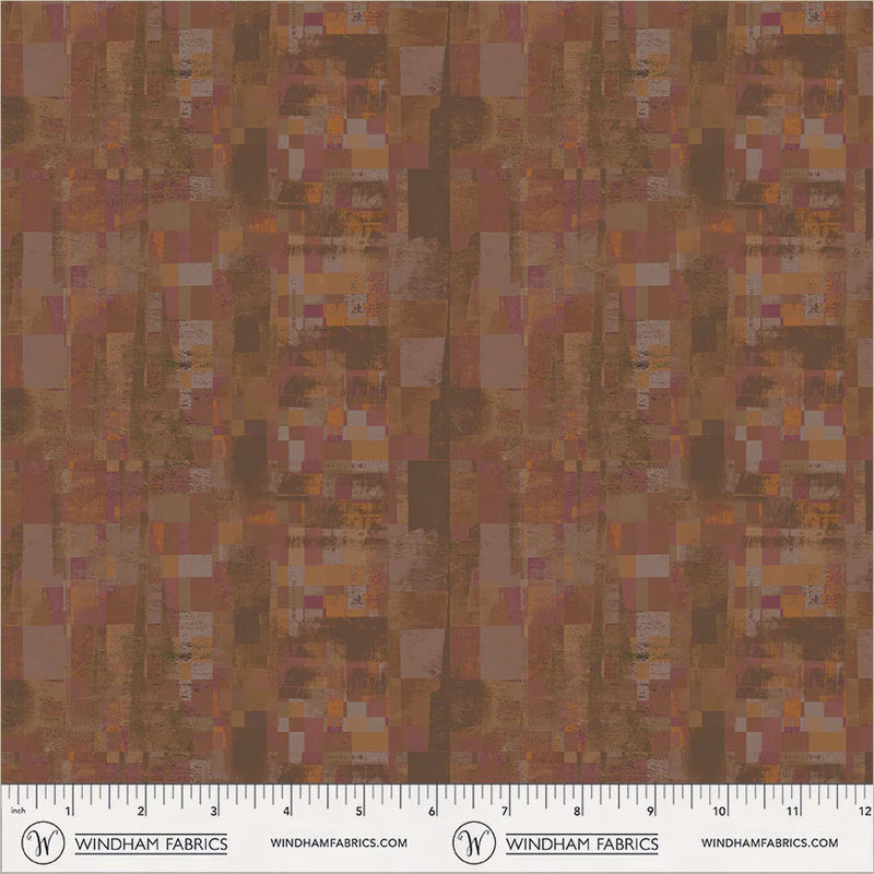 Mirage - Reflections in Mahogany - by Gareth Lucas with Windham Fabrics