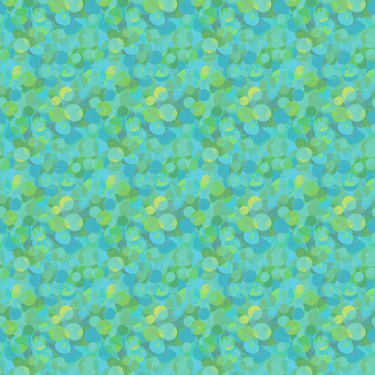 Mirage - Glare in Aquamarine - by Gareth Lucas with Windham Fabrics
