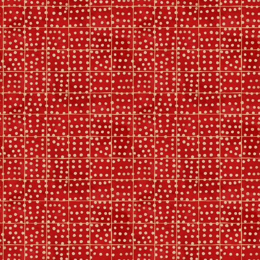 Origins - Dot in Red - by Shane Drinkwater with Windham Fabrics
