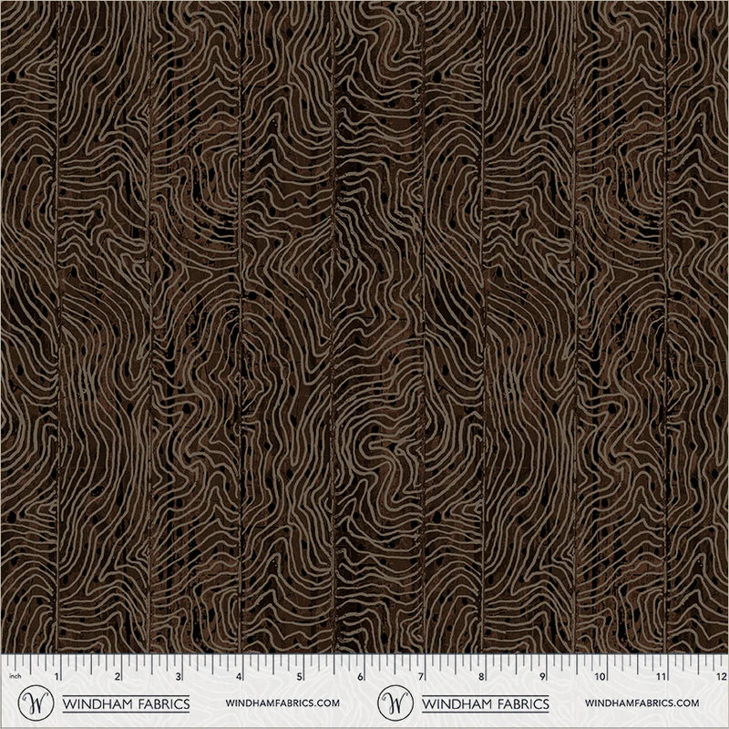 Origins - Path in Ebony - by Shane Drinkwater with Windham Fabrics
