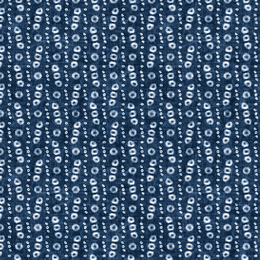 Shibori - Quiver in Indigo - by Whistler Studios with Windham Fabrics