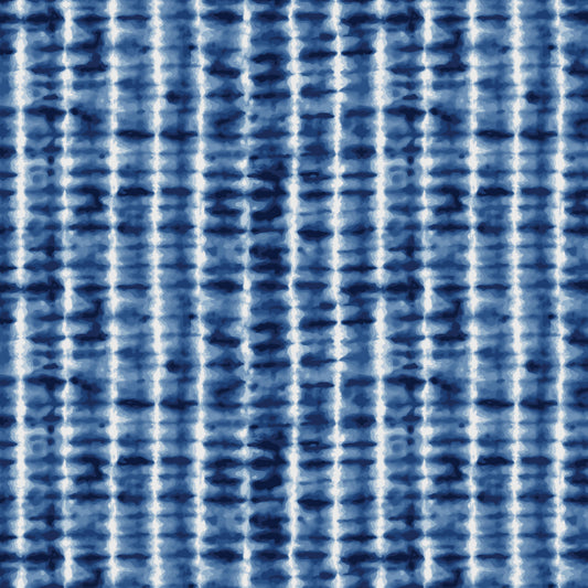 Shibori - Ripple in Navy - by Whistler Studios with Windham Fabrics