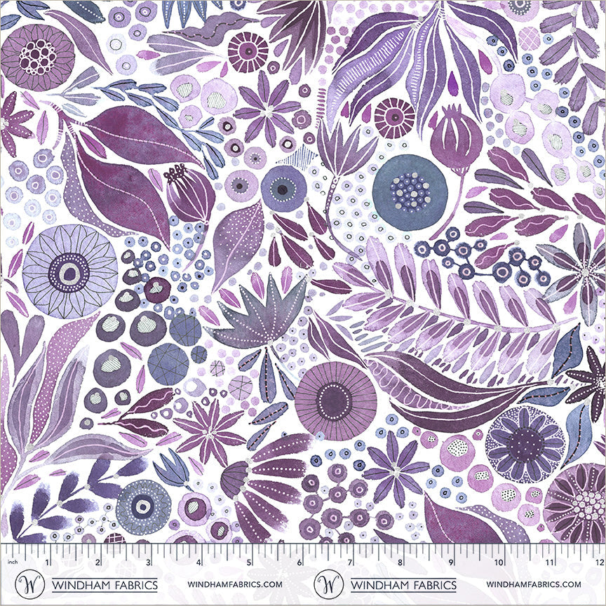 Additional view of Pebble & Posy Wild Woodland in Lilac