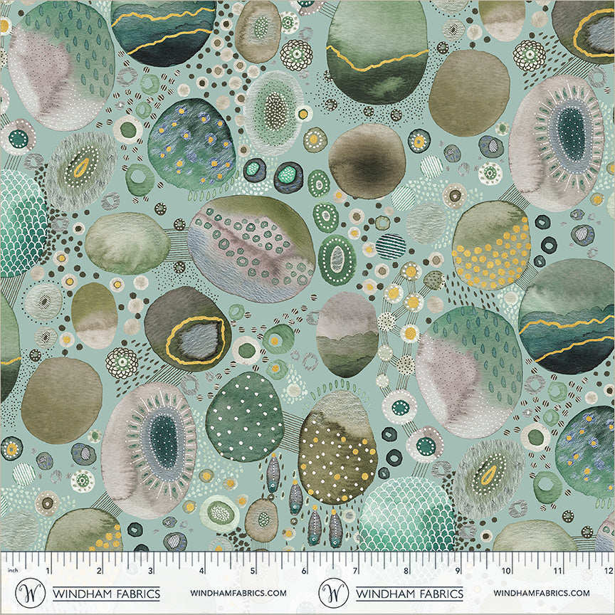 Additional view of Pebble & Posy Pebblebrook in Jade