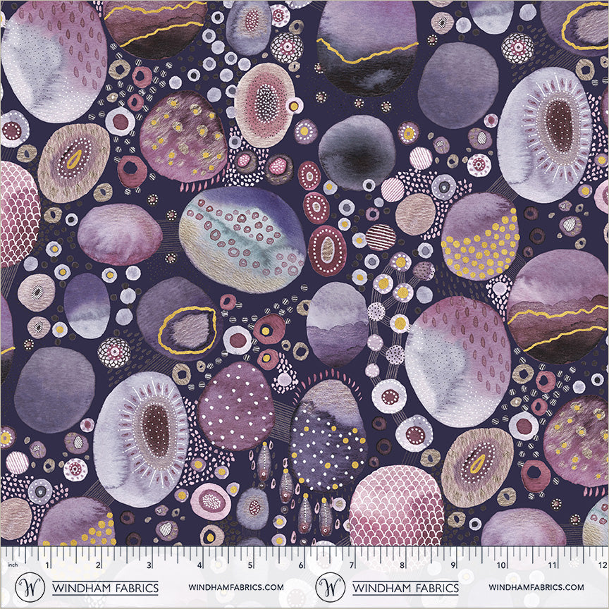Additional view of Pebble & Posy Pebblebrook in Amethyst