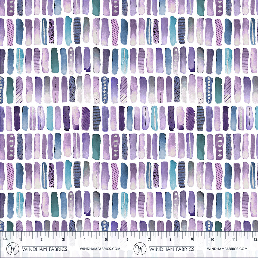 Additional view of Pebble & Posy Cobblestone in Lilac