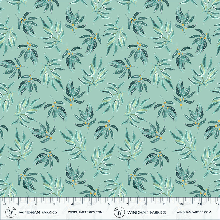 Additional view of Pebble & Posy Sprig in Jade