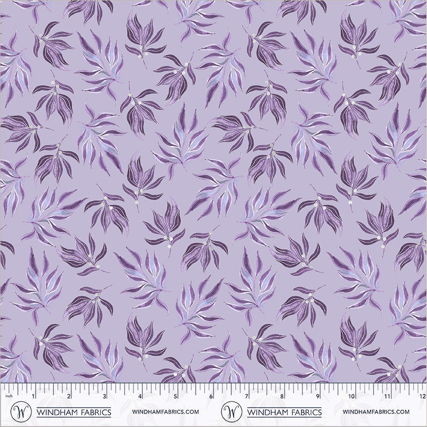 Additional view of Pebble & Posy Sprig in Lilac