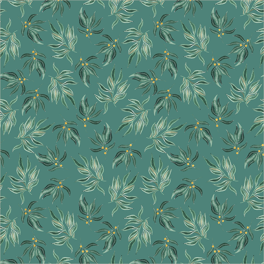 Pebble & Posy Sprig Willow quilt fabric by Essoldo Design