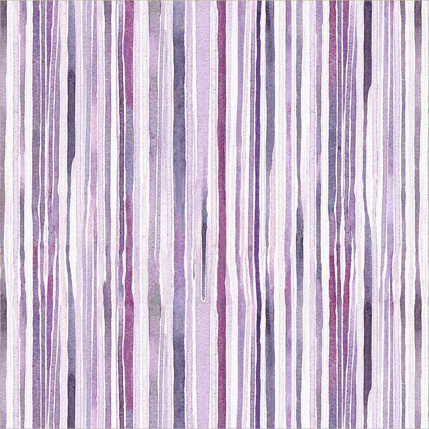 Pebble & Posy Trickle Lilac quilt fabric by Essoldo Design