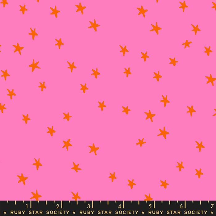 Starry - Vivid Pink - by Ruby Star Society with Moda Fabrics